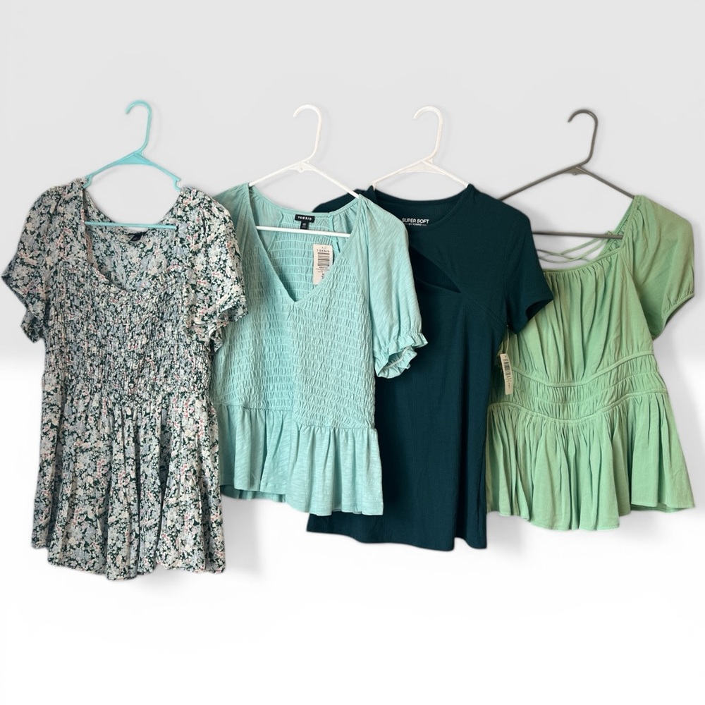 Torrid blouse bundle M/L summer Boho Tops coquette babydoll romantic